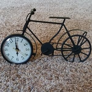 Bicycle Table Clock